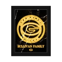 Grambling Tigers Personalized 12" x 16" Framed Art Print