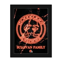 Cleveland Browns Personalized 12" x 16" Framed Art Print