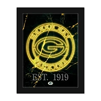 Green Bay Packers Personalized 12" x 16" Framed Art Print