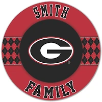 Georgia Bulldogs 16" Circle Wall Art