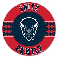 Howard Bison 16" Circle Wall Art