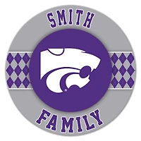 Kansas State Wildcats 16" Circle Wall Art