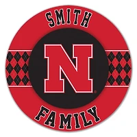 Nebraska Huskers 16" Circle Wall Art