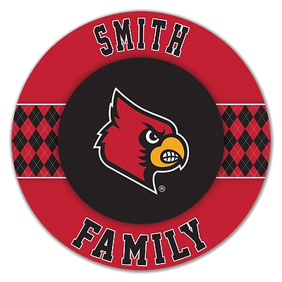 Louisville Cardinals 16" Circle Wall Art
