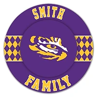 LSU Tigers 16" Circle Wall Art