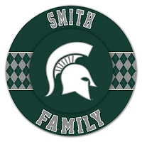 Michigan State Spartans 16" Circle Wall Art