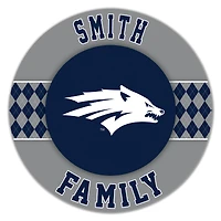 Nevada Wolf Pack 16" Circle Wall Art