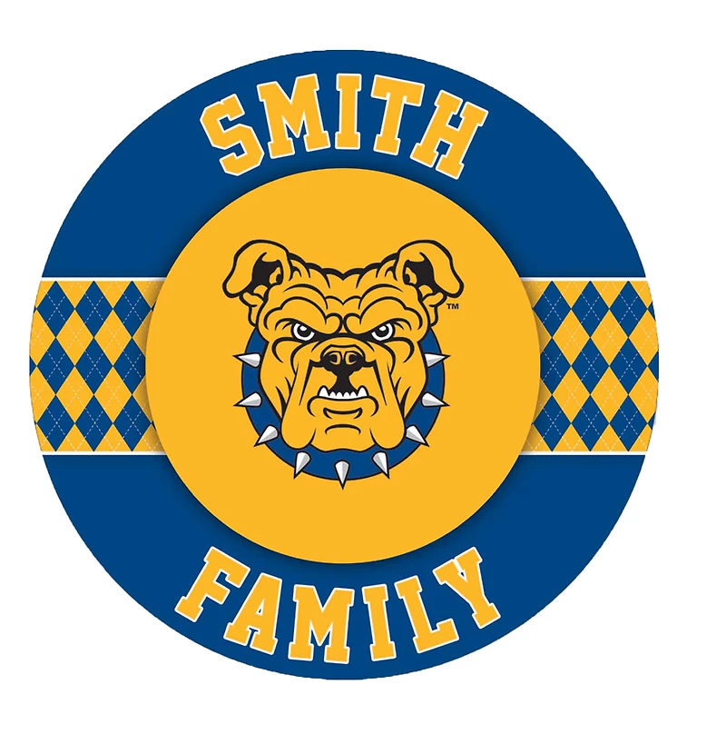 North Carolina A&T Aggies 16" Circle Wall Art