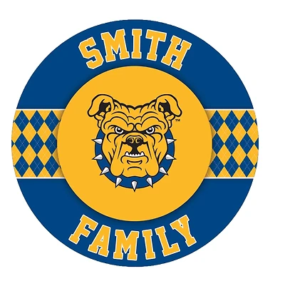 North Carolina A&T Aggies 16" Circle Wall Art