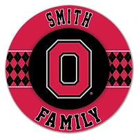 Ohio State Buckeyes 16" Circle Wall Art