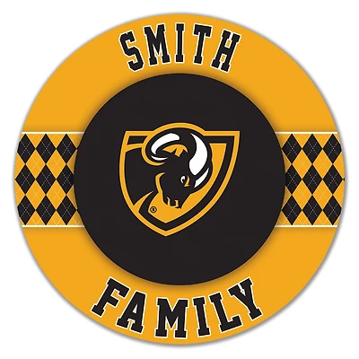 VCU Rams 16" Circle Wall Art