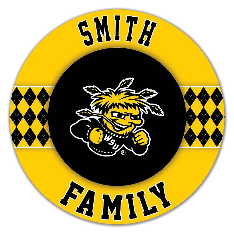Wichita State Shockers 16" Circle Wall Art
