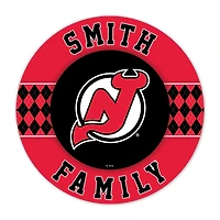 New Jersey Devils 16" Circle Wall Art