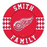 Detroit Red Wings 16" Circle Wall Art