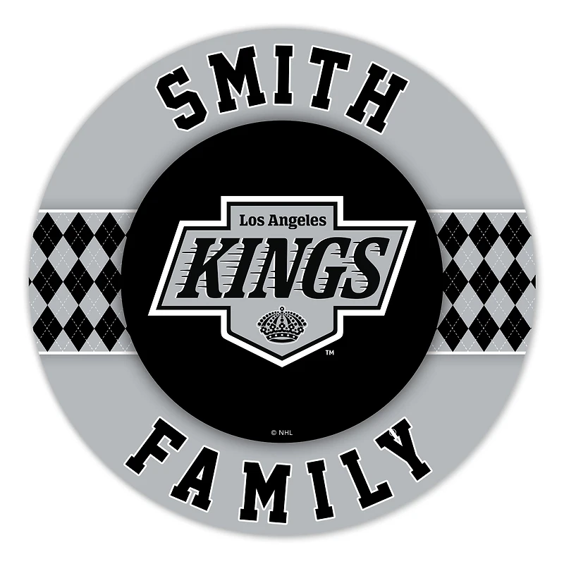Los Angeles Kings 16" Circle Wall Art