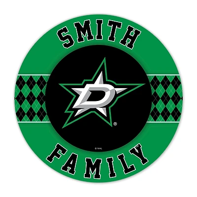 Dallas Stars 16" Circle Wall Art