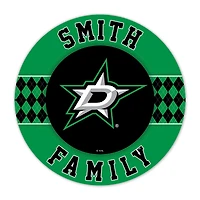 Dallas Stars 16" Circle Wall Art