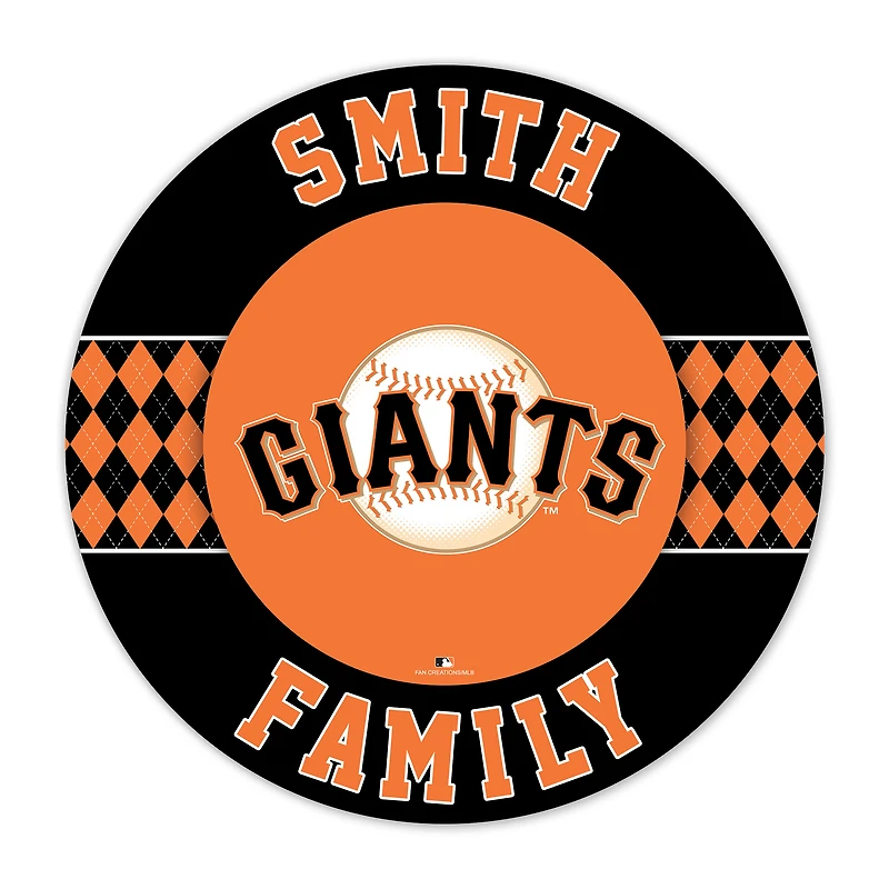 San Francisco Giants 16" Circle Wall Art