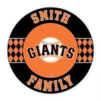San Francisco Giants 16" Circle Wall Art