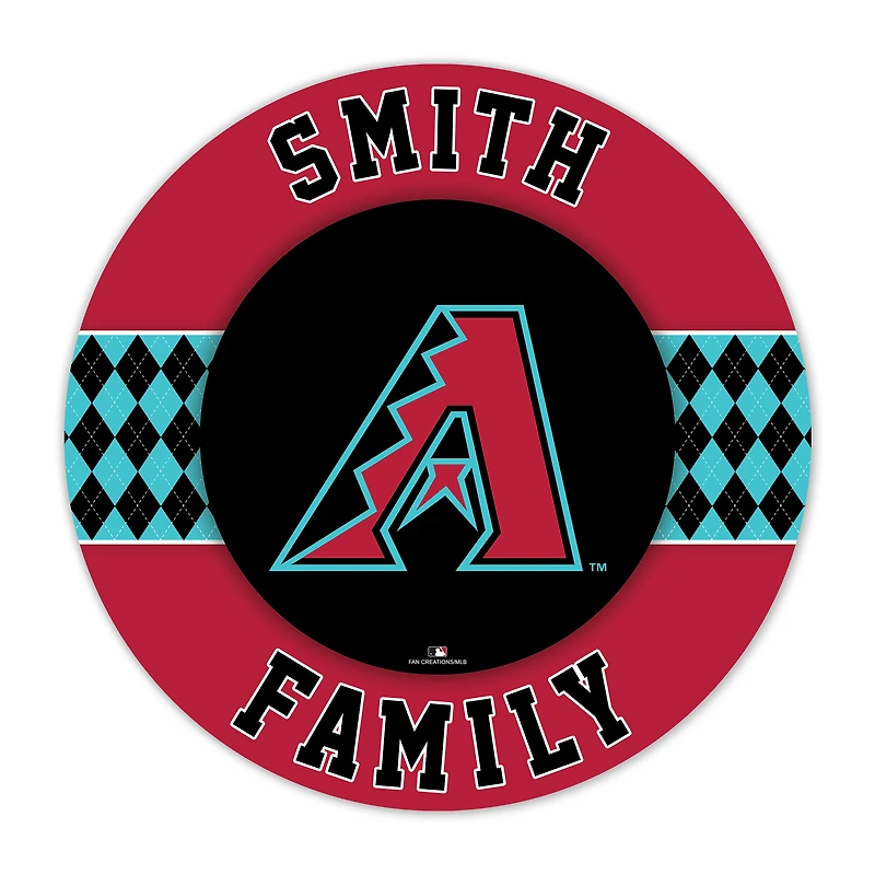 Arizona Diamondbacks 16" Circle Wall Art