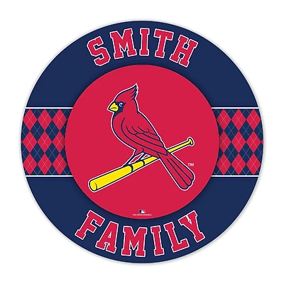St. Louis Cardinals 16" Circle Wall Art