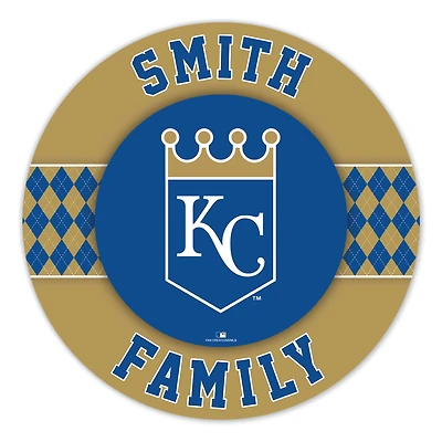 Kansas City Royals 16" Circle Wall Art