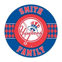 New York Yankees 16" Circle Wall Art