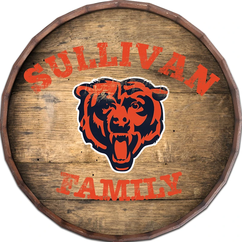 Chicago Bears 24" Customized Barrel Top