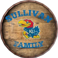 Kansas Jayhawks 24" Customized Barrel Top