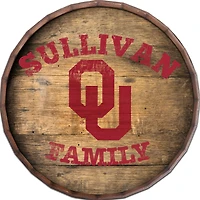 Oklahoma Sooners 24" Customized Barrel Top