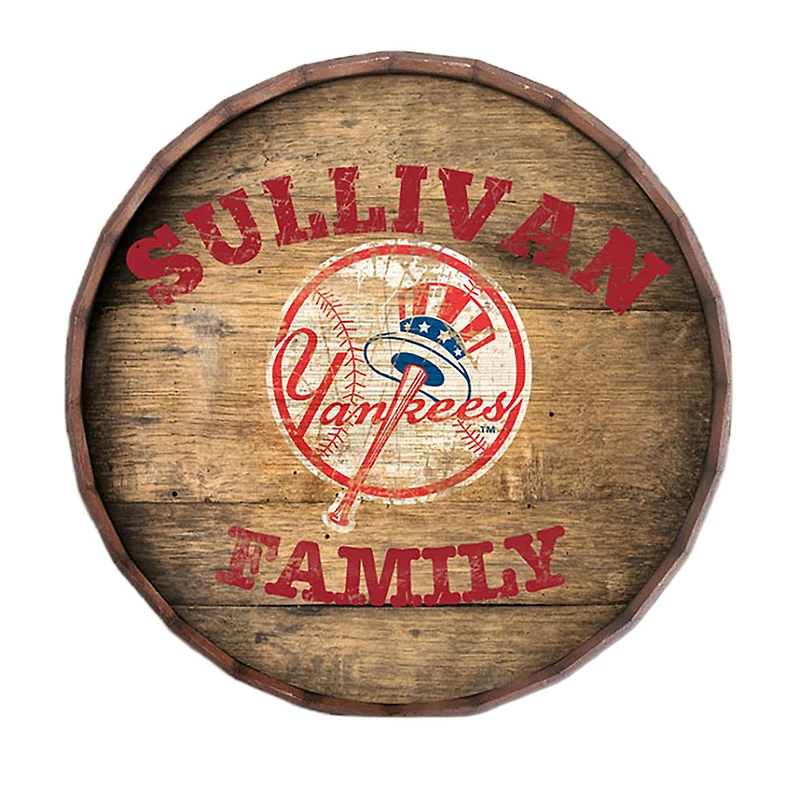 New York Yankees 24" Customized Barrel Top