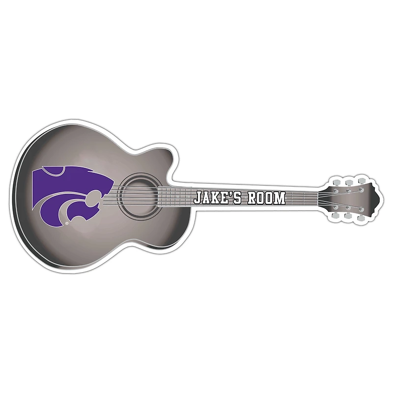 Kansas State Wildcats 24" Customizable Guitar