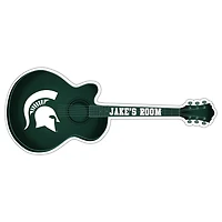 Michigan State Spartans 24" Customizable Guitar Sign