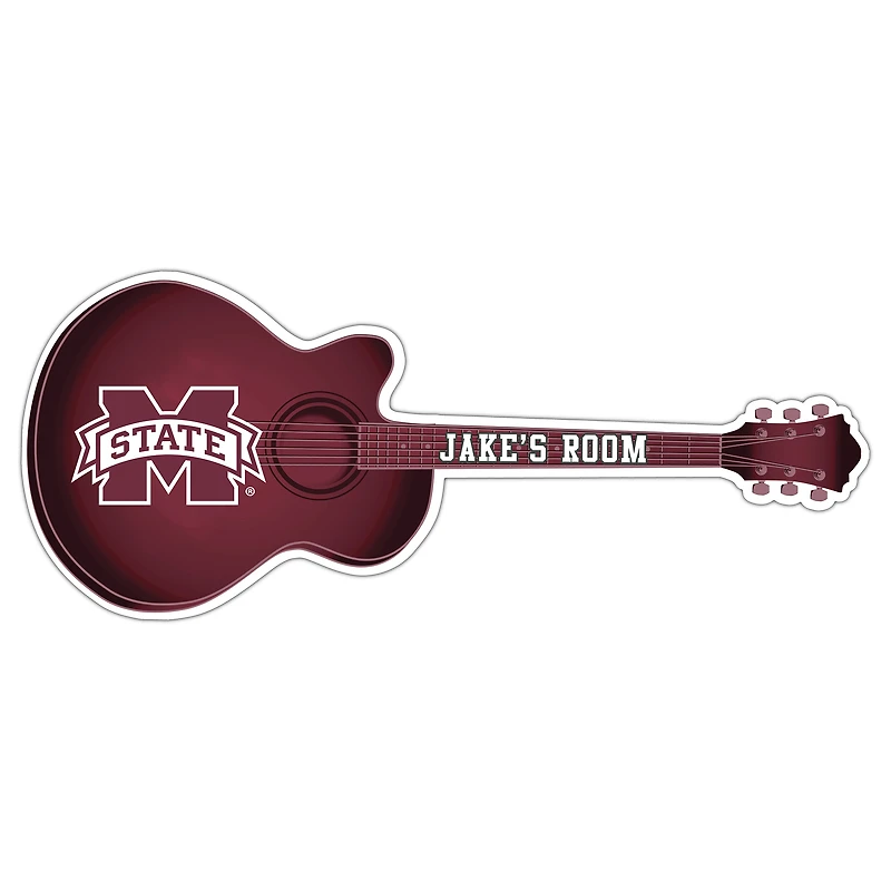 Mississippi State Bulldogs 24" Customizable Guitar