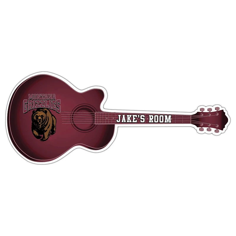 Montana Grizzlies 24" Customizable Guitar