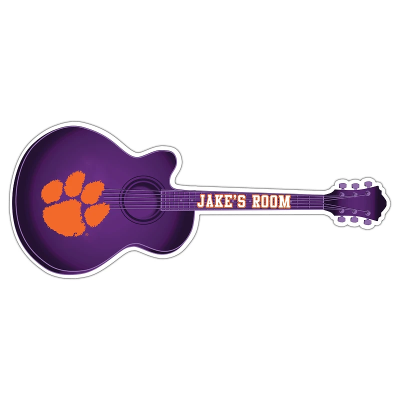 Clemson Tigers 24" Customizable Guitar