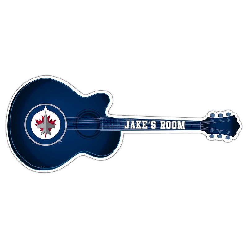 Winnipeg Jets 24" Customizable Guitar