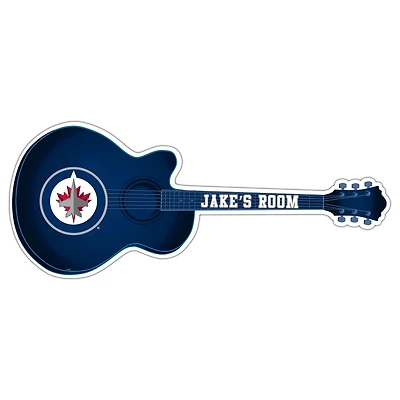 Winnipeg Jets 24" Customizable Guitar