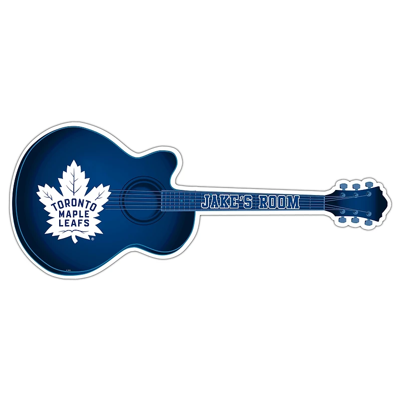 Toronto Maple Leafs 24" Customizable Guitar