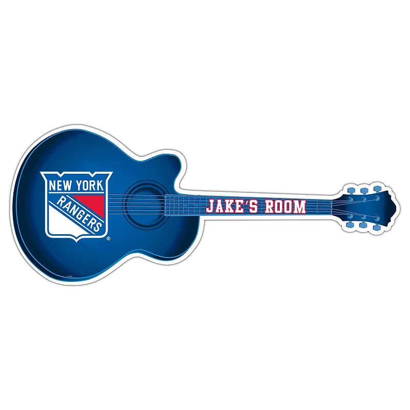 New York Rangers 24" Customizable Guitar