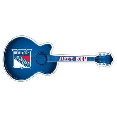 New York Rangers 24" Customizable Guitar