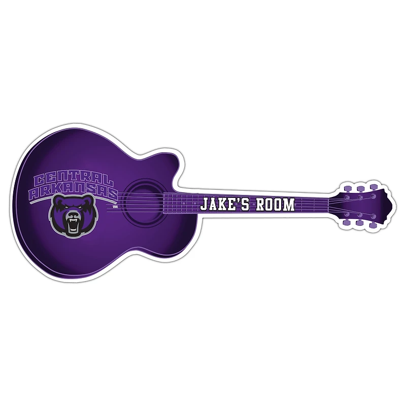 Central Arkansas Bears 24" Customizable Guitar