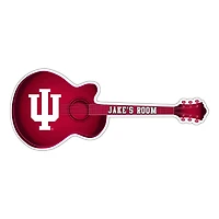 Indiana Hoosiers 24" Customizable Guitar Sign