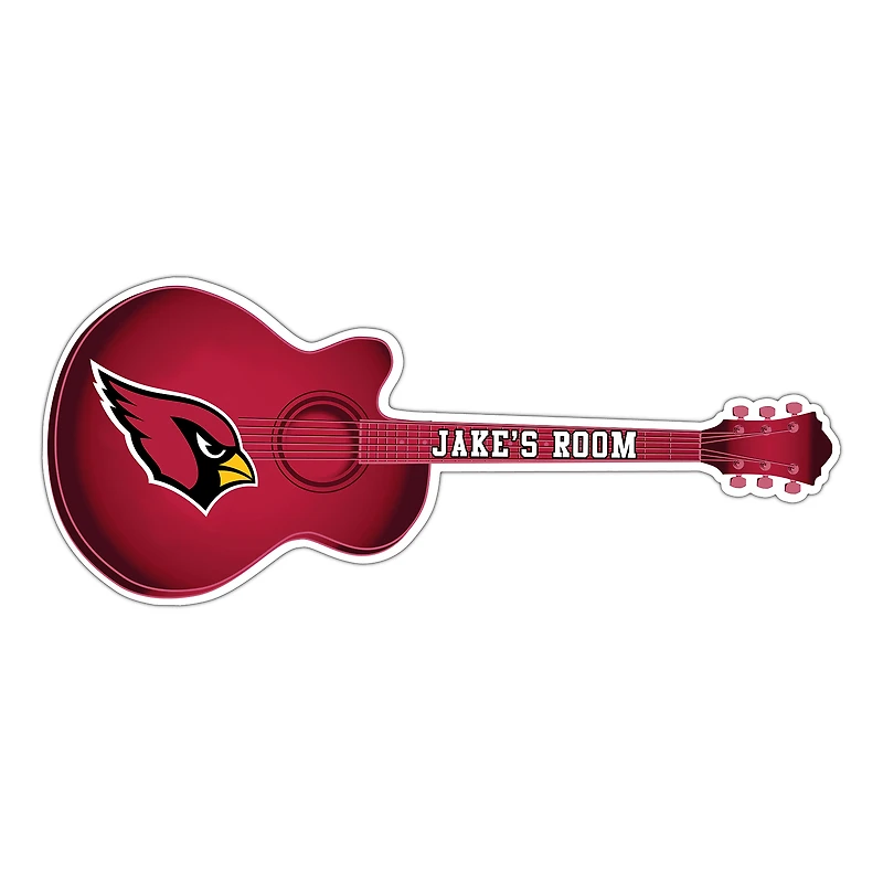 Arizona Cardinals 24" Customizable Guitar