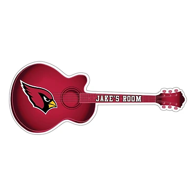 Arizona Cardinals 24" Customizable Guitar