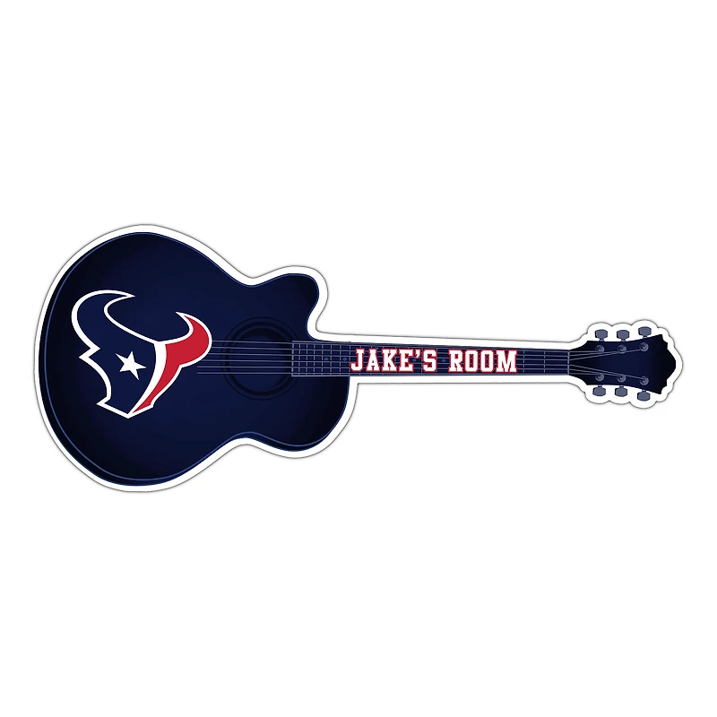 Houston Texans 24" Customizable Guitar
