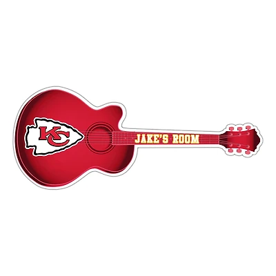 Kansas City Chiefs 24" Customizable Guitar