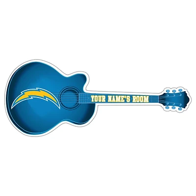 Los Angeles Chargers 24" Customizable Guitar