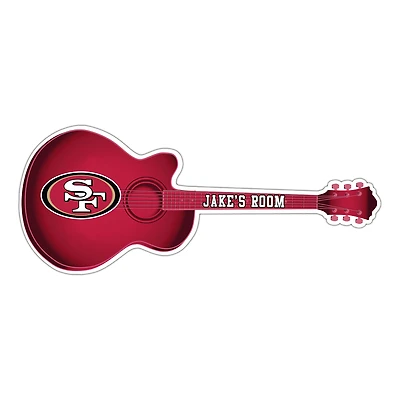 San Francisco 49ers 24" Customizable Guitar