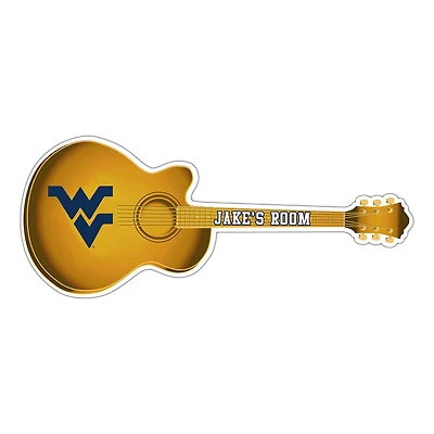 West Virginia Mountaineers 24" Customizable Guitar